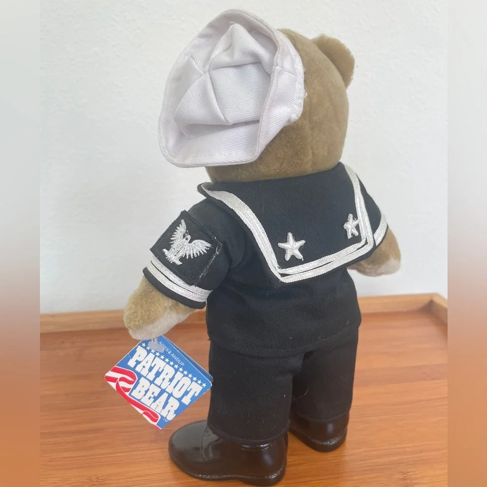 Vintage 1994 Patriot‎ Bear Marine Teddy Bear plushie Limited edition Collectible